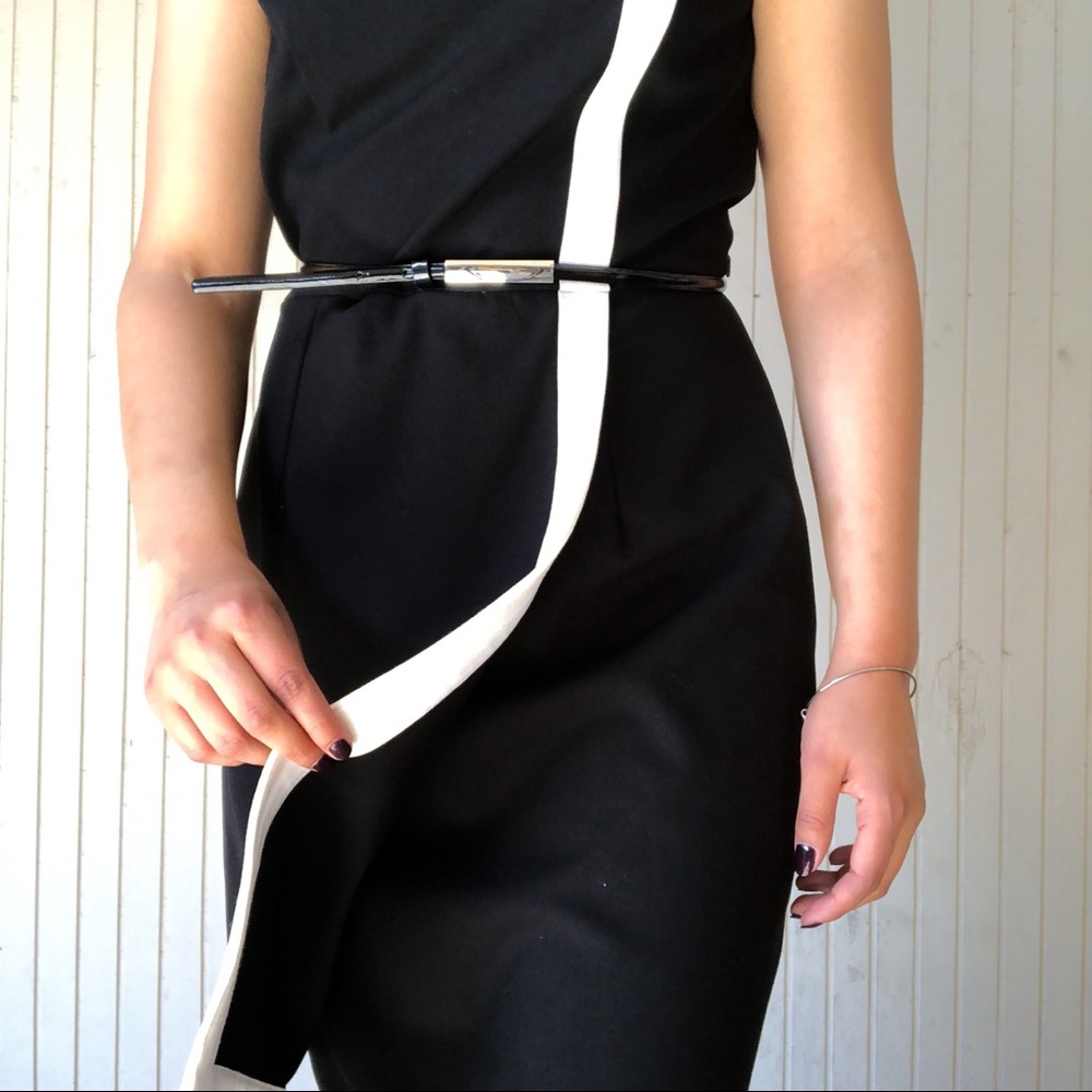 Calvin Klein Black & White Dress